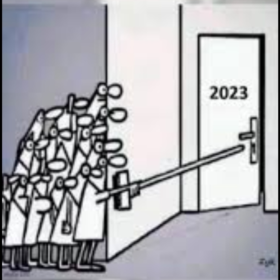 same cartoon but it's 2023.