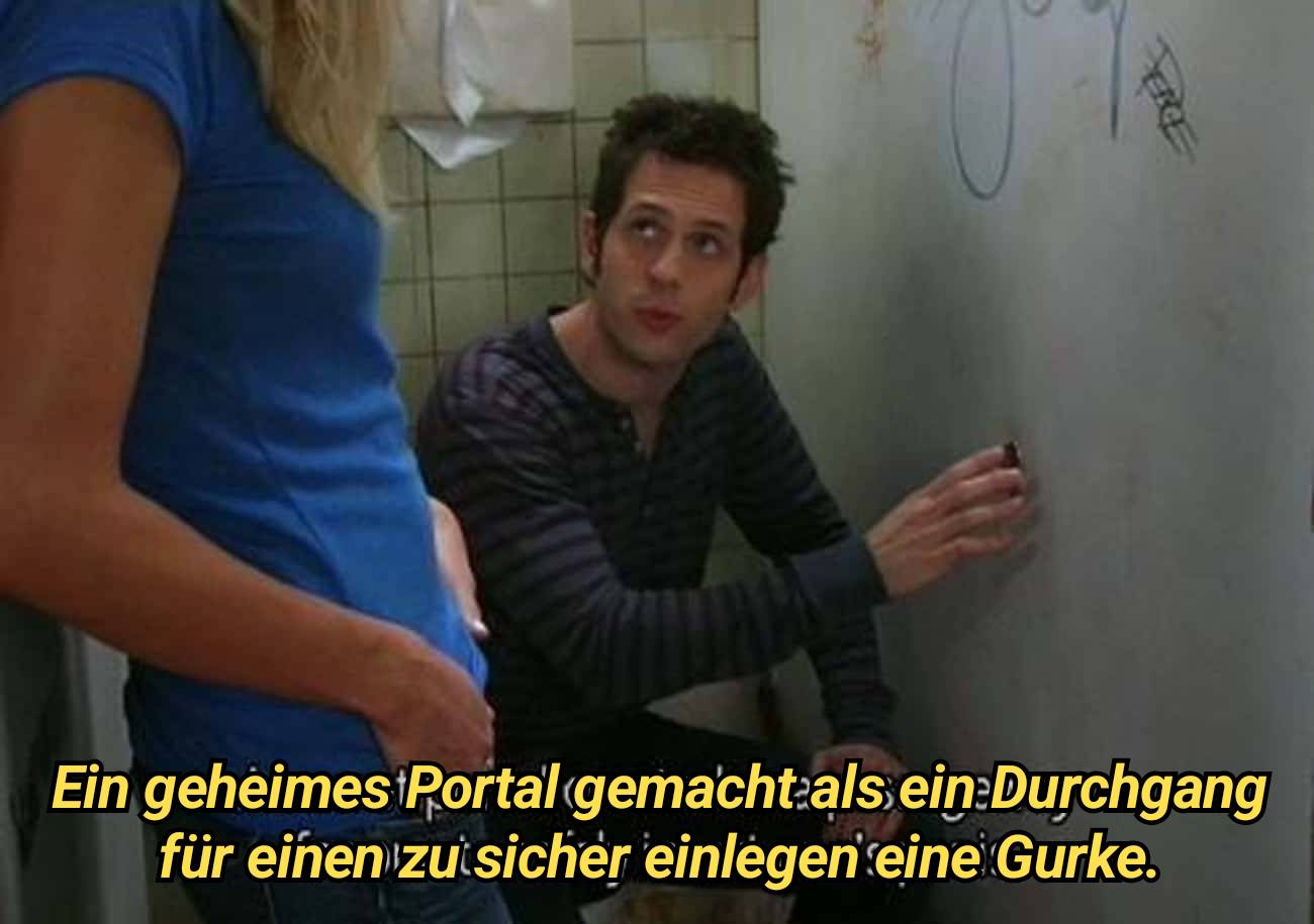 Dennis aus Es ist immer sonnig in Philadelphien erklärt das Prinzip eines Ruhmeslochs