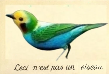 Ceci n'est pas un oiseau