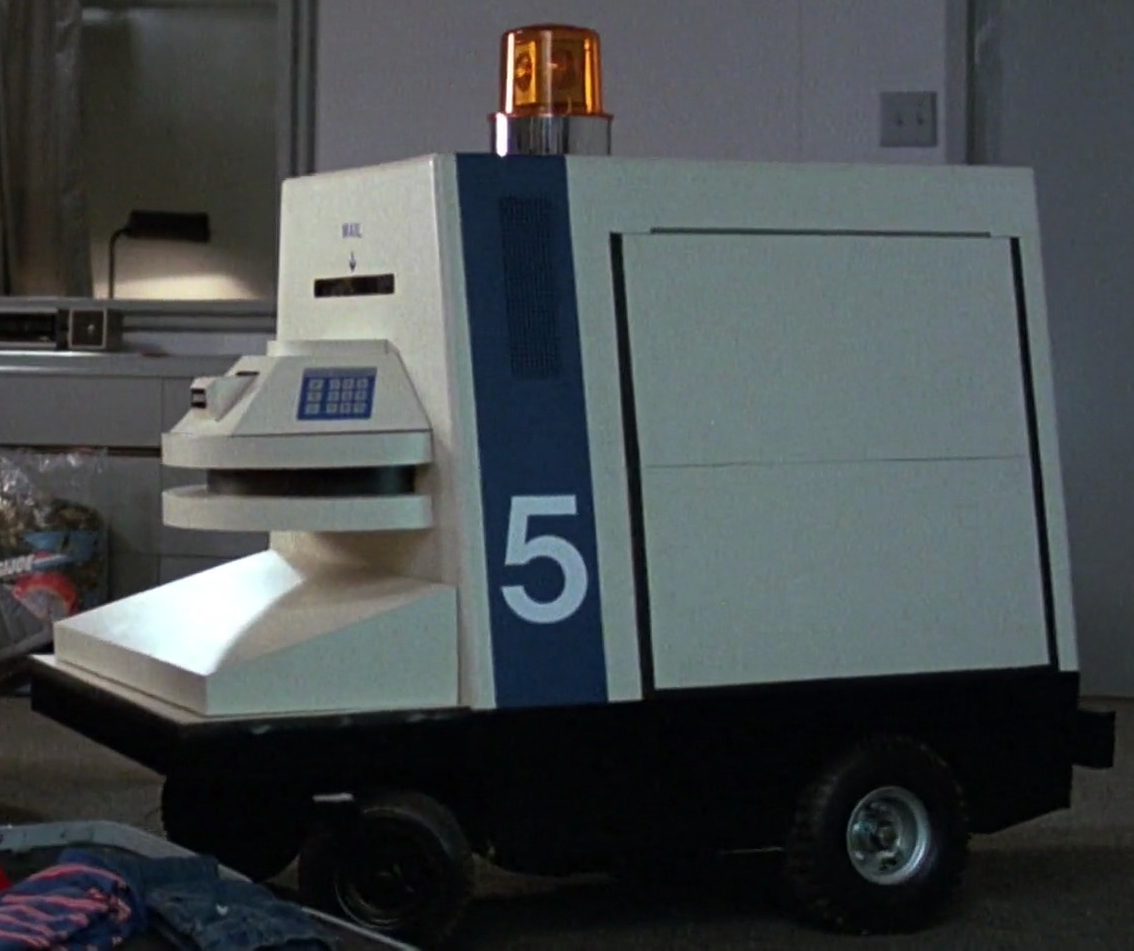 Food delivery bot from Flight of the Navigator