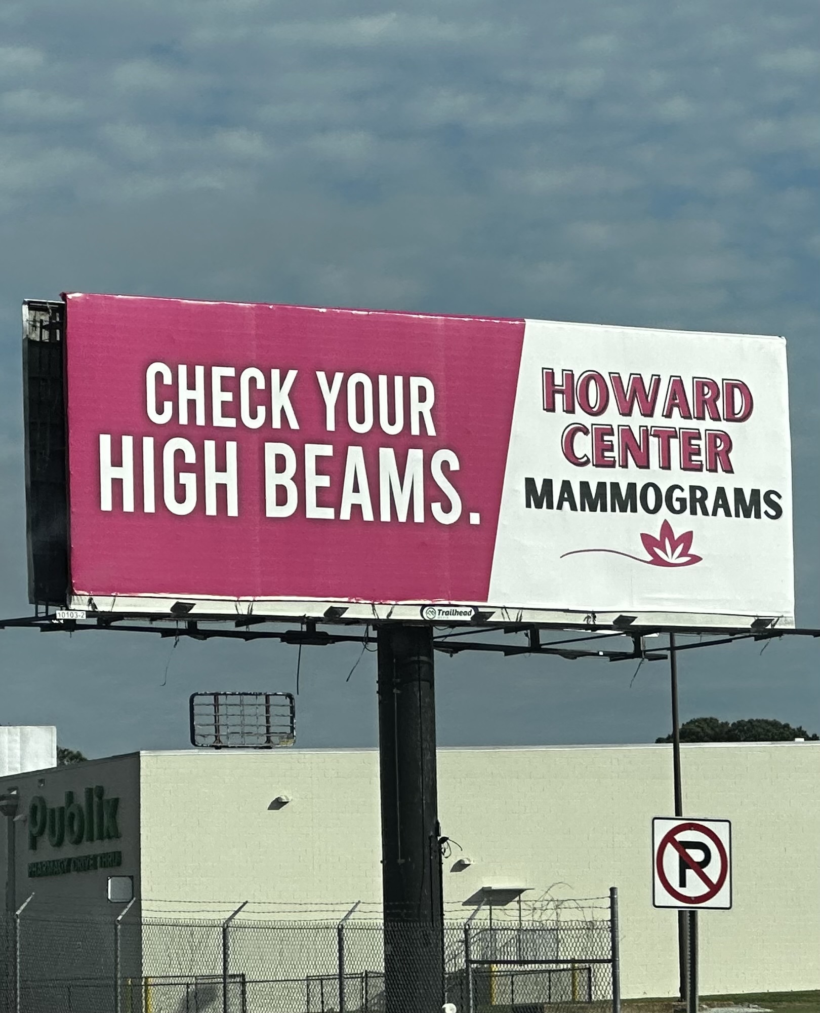 Check your high beams…