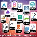 StickerPack updated to 95 distros! Get your free printable Linux stickers!