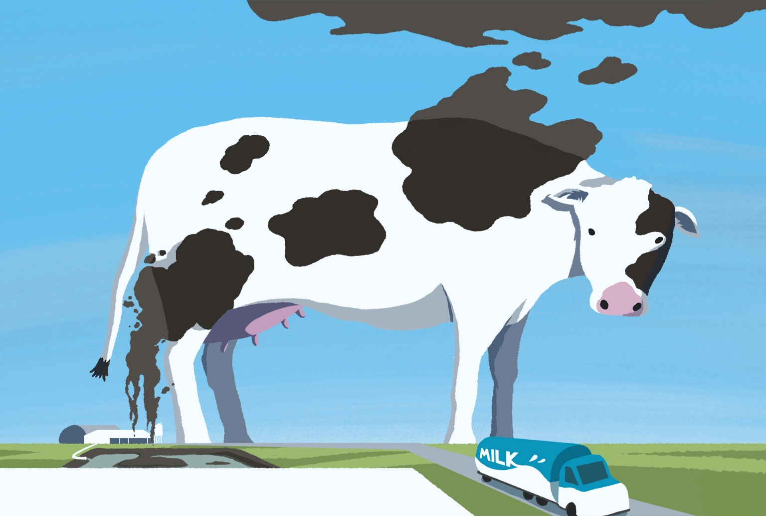 Revealed: How Big Dairy Is Milking Net Zero