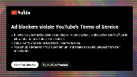YouTube's ‘War’ on Adblockers Shows How Google Controls the Internet