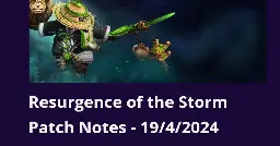 Resurgence of the Storm Patchnotes 1.0.6
