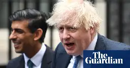 Sunak approves Boris Johnson honours list including aides linked to Partygate