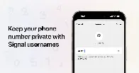 Signal introduces usernames and phone number privacy.