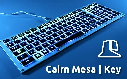 The Cairn Mesa | Key : a mechanical keyboard by Cairn Devices