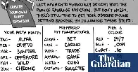 David Squires on … the distraction of a summer special football activity sheet