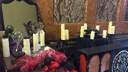 Former Mississippi House candidate charged after Satanic Temple display is destroyed at Iowa Capitol