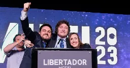 Argentine far-right outsider Javier Milei posts shock win in primary election