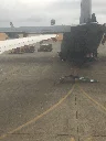 Westjet 737 collides with parked C-130, breaks off it's winglet