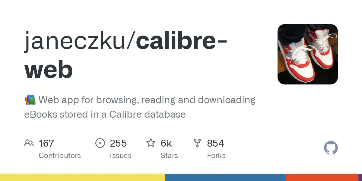 GitHub - janeczku/calibre-web: Web app for browsing, reading and downloading eBooks stored in a Calibre database