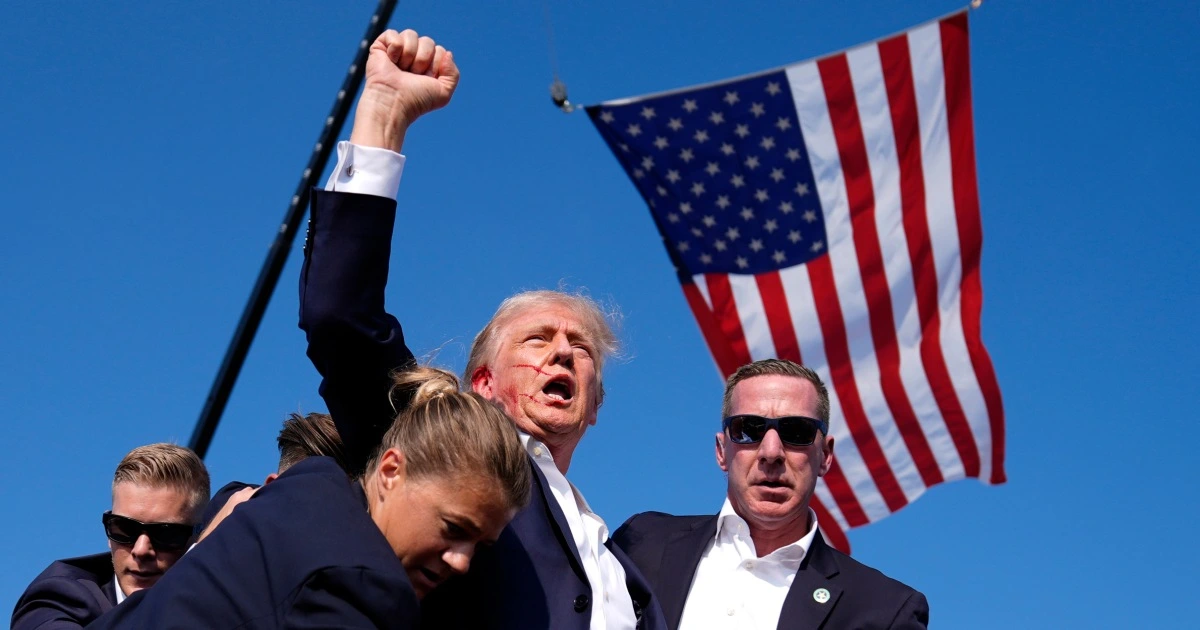 Secret Service rushes Trump off stage after shots fired at his Pennsylvania rally