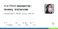 awesome-lemmy-instances adds server uptime