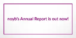 Annual Report 2020 out now