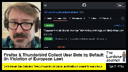 Firefox &amp; Thunderbird Collect User Data by Default (in Violation of European Law)