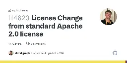 License Change from standard Apache 2.0 license · jgraph drawio · Discussion #4623