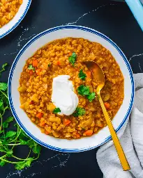 Simple Red Lentil Soup