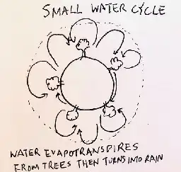 How the small water cycle impacts climate change