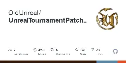 GitHub - OldUnreal/UnrealTournamentPatches