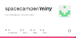 GitHub - spacecamper/miny: A minesweeper clone for Linux.