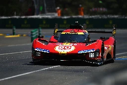 Ferrari tops first qualifying for Le Mans 24 Hours