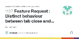 Feature Request : Distinct behaviour between tab close and tab pullout · Issue #37 · jingyu9575/select-after-closing-current