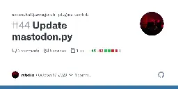 Update mastodon.py by retiolus · Pull Request #44 · evilsocket/pwnagotchi-plugins-contrib