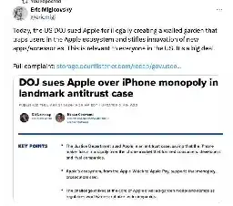 Why the Apple Antitrust Suit Matters