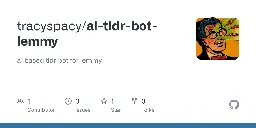 GitHub - tracyspacy/ai-tldr-bot-lemmy: ai based tldr bot for lemmy