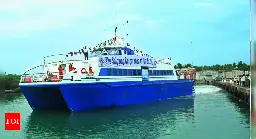 40 years on, India, Sri Lanka restart ferry service | India News - Times of India