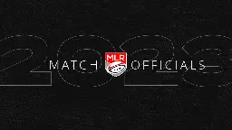 Match Official Appointments - Major League Rugby