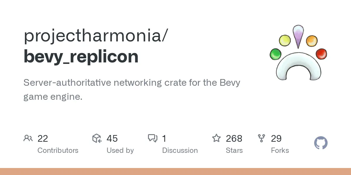 GitHub - projectharmonia/bevy_replicon: Server-authoritative networking crate for the Bevy game engine.