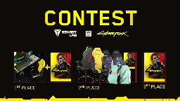You Can Win a Free Cyberpunk 2077-themed Gaming Chair from GOG and Secretlab