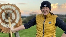 Irish woman retains world axe-throwing title