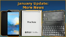 January Update: More News | PINE64