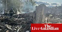 Russia-Ukraine war live: at least 51 people killed in Russian strike on village food shop, Zelenskiy says