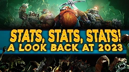 Deep Rock Galactic - Deep Rock Statistics! 2023 by the numbers - Steam News