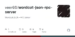 GitHub - veer66/wordcut-json-rpc-server: Wordcut JSON-RPC server