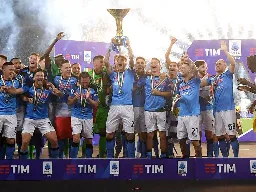 Napoli lift Serie A trophy after winning final match of 90-point campaign