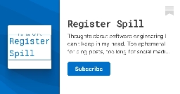 Register Spill | Thorsten Ball | Substack