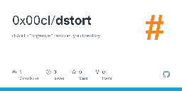 GitHub - 0x00cl/dstort: dstort - "organize" randomly a directory