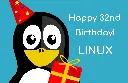 Happy 32nd Birthday, Linux!
