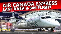 Flying the FINAL Air Canada Express Dash 8-300 Flight