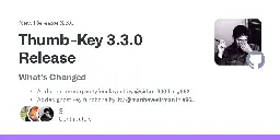 Release Thumb-Key 3.3.0 Release · dessalines/thumb-key