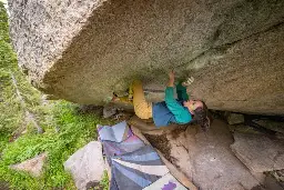 Katie Lamb Sends “Box Therapy”—Becoming the First Woman to Climb V16
