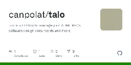 GitHub - canpolat/talo: talo is a CLI tool to manage your ADRs, RFCs, software design documents and more