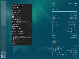 Crunchbang++ versus Bunsen Labs: Both turn it up to 12