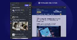 Vivaldi integrates Mastodon in its desktop browser.